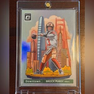 2024 Panini Donruss Optic - Downtown! Brock Purdy #4
San Francisco 49ers